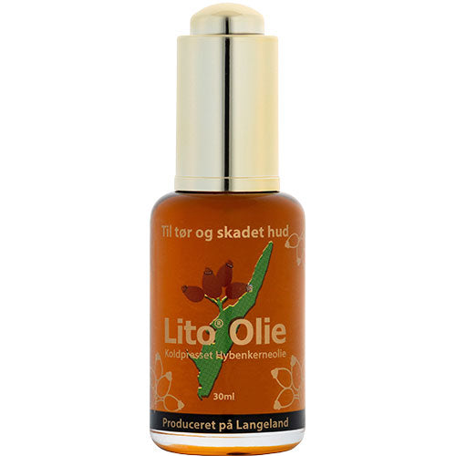 Hybenkjerneolje Nøytral Kaldpresset fra Lito
