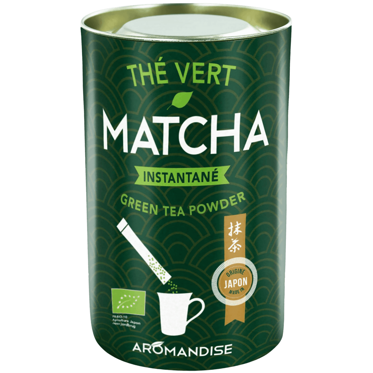 Aromandise Instant Matcha Te Porsjonsposer Økologisk