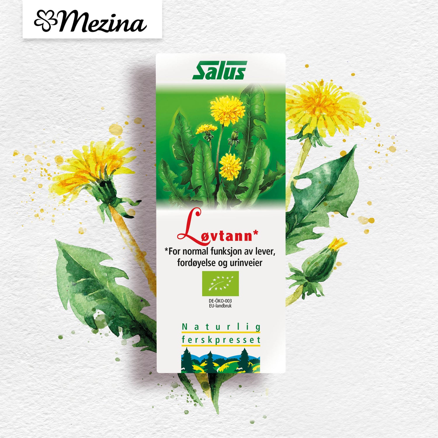 Løvetann Schönenberger Øko fra Salus