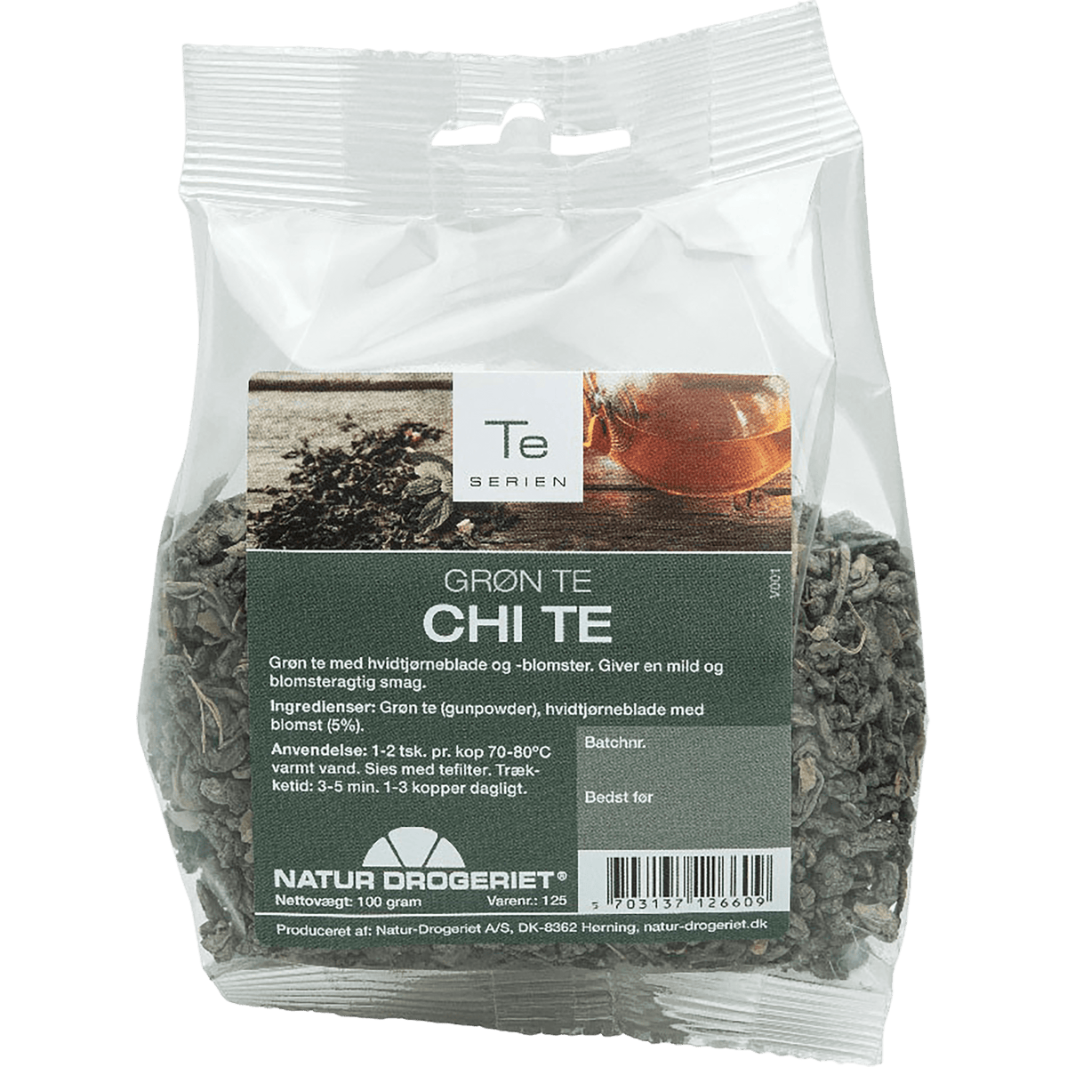 Natur-Drogeriet Grønn Chi Tea M. Hagtorn | 100 g