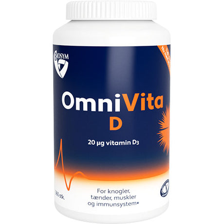 Biosym Omnivita D | 360 kapsler fra Biosym