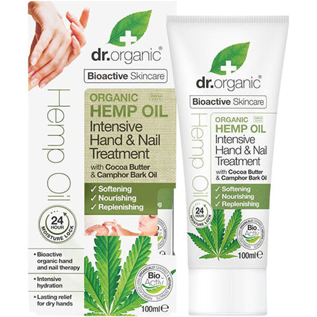 Hemp Oil Intensive Hand & Nail Treatment fra Dr. Organic
