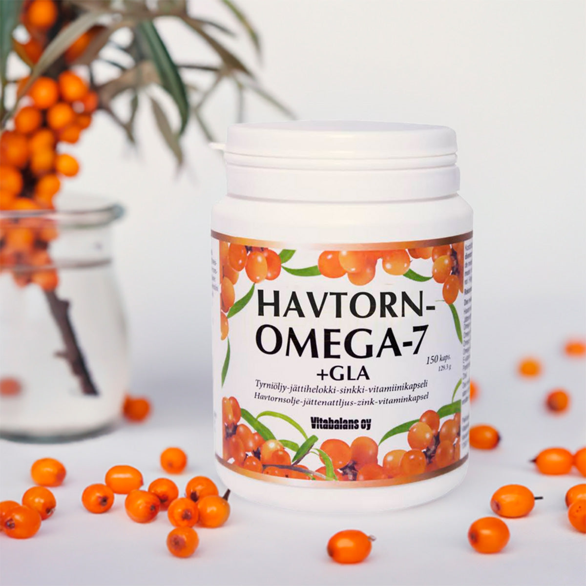 Havtorn Omega 7 + GLA fra Vitabalans