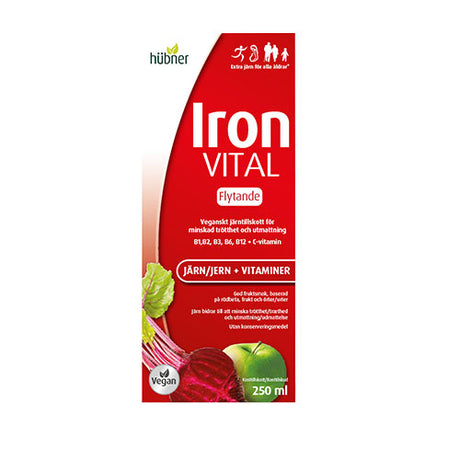 Iron Vital F ? Flytende Jerntilskudd fra Hübner
