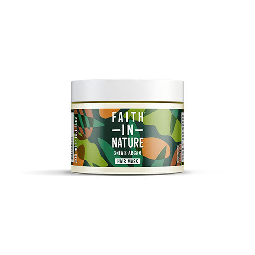 Faith in Nature Hårmaske (300 ml) | Shea & Argan fra Faith in Nature