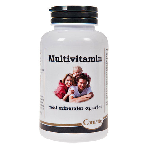 Camette Multivitamin Med Mineraler | 120 Tabl. fra Camette