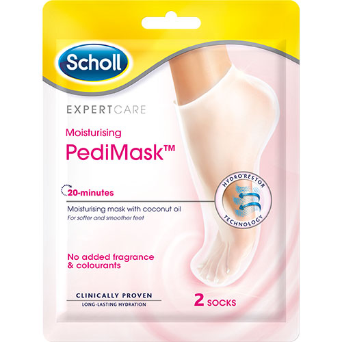 Moisturising PediMask no perfume fra Scholl