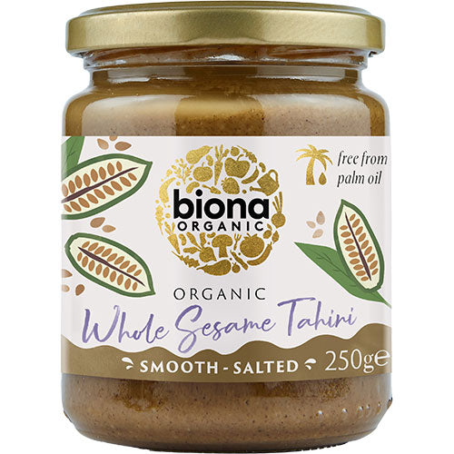 Tahini Med Salt Øko fra Biona Organic
