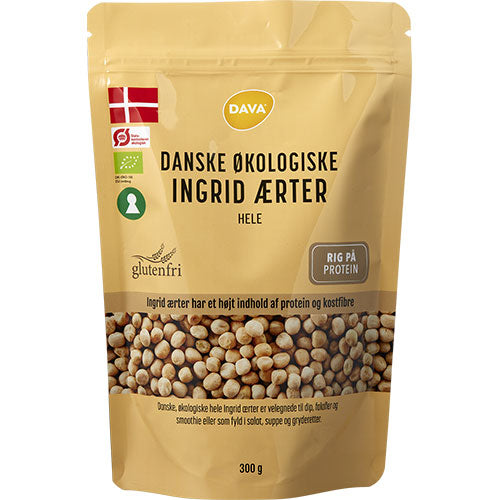 DAVA Hele Ingrid ærter Ø | 300 GR fra DAVA
