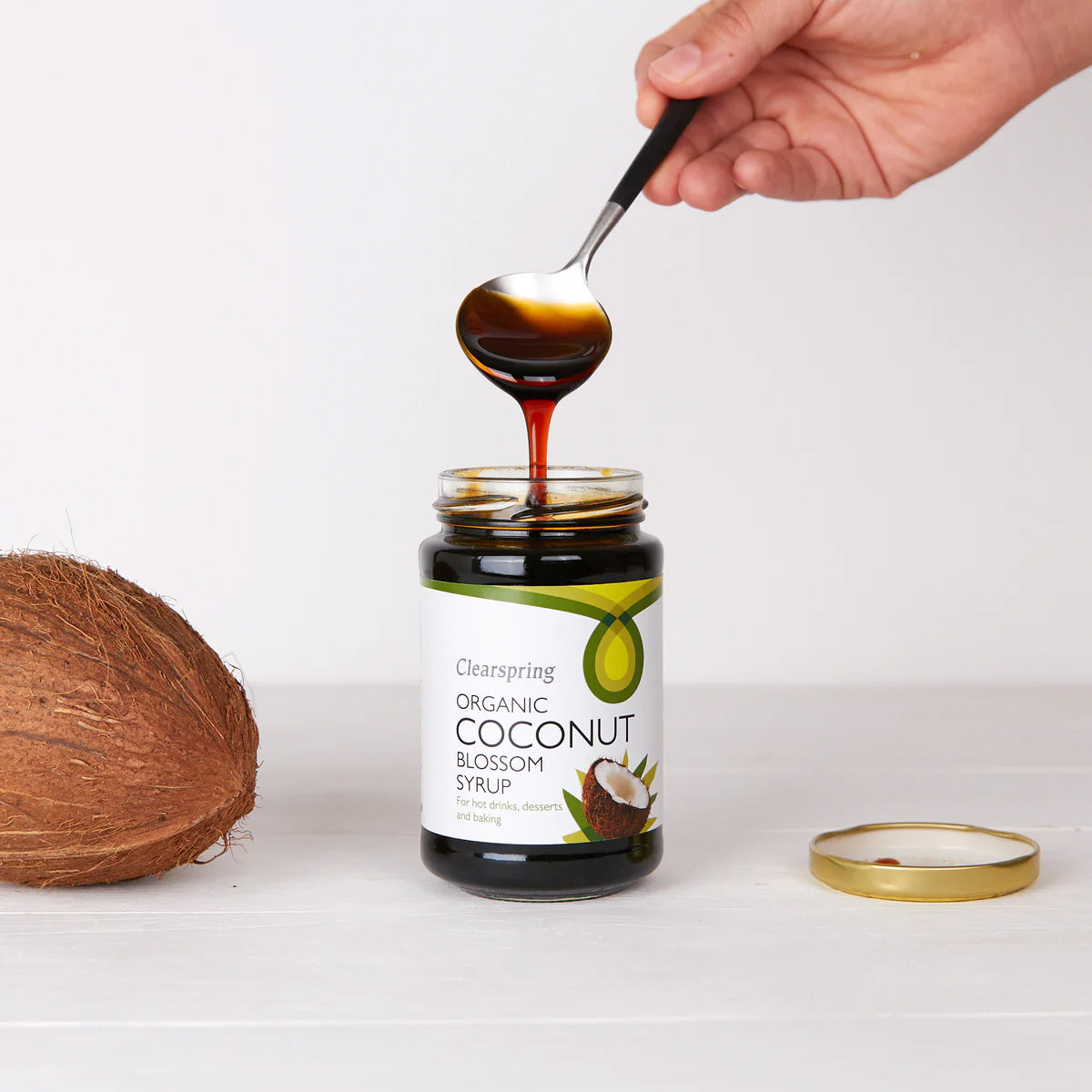 Kokosblomstsirup Øko fra Clearspring