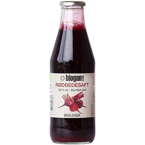 Biogan Rødbedesaft Ø | 720 ml fra Biogan