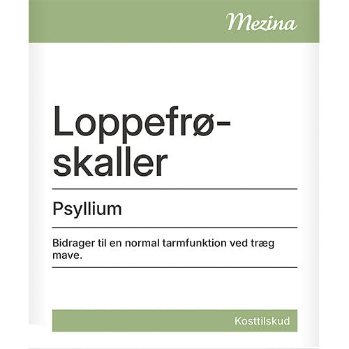 Mezina Loppefrøskaller Psyllium Pulver 450 g | 450 GR fra Mezina
