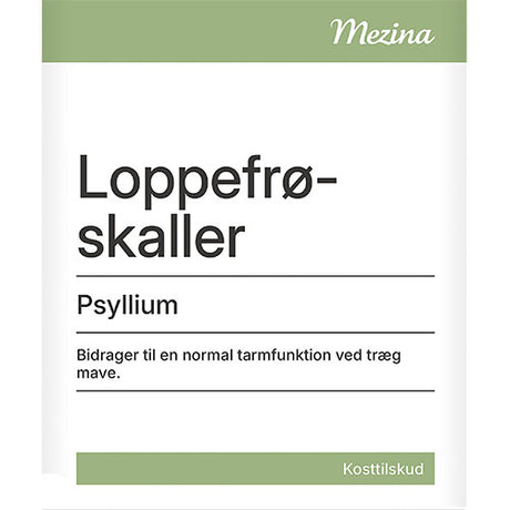 Mezina Loppefrøskaller Psyllium Pulver 450 g | 450 GR fra Mezina