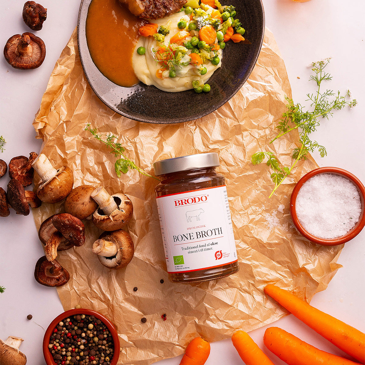 Bone Broth Okse Fond Ø fra Brodo