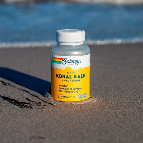 KoralKalk + Magnesium Tyggetablett fra Solaray