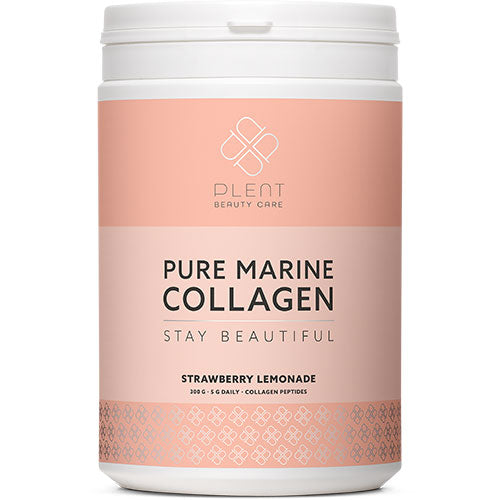Pure Marine Collagen Jordbær Sitronade fra Plent