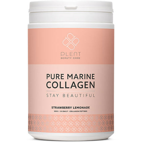 Pure Marine Collagen Jordbær Sitronade fra Plent