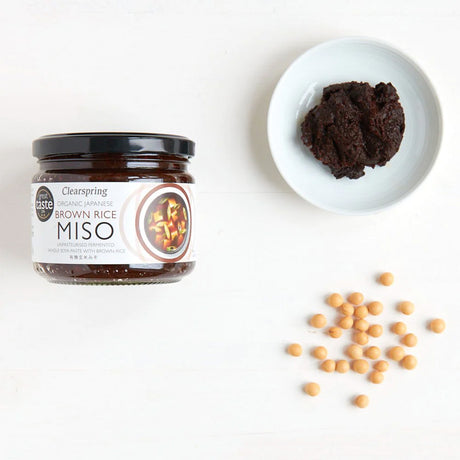 Miso Brown Rice Øko Upasteurisert fra Clearspring
