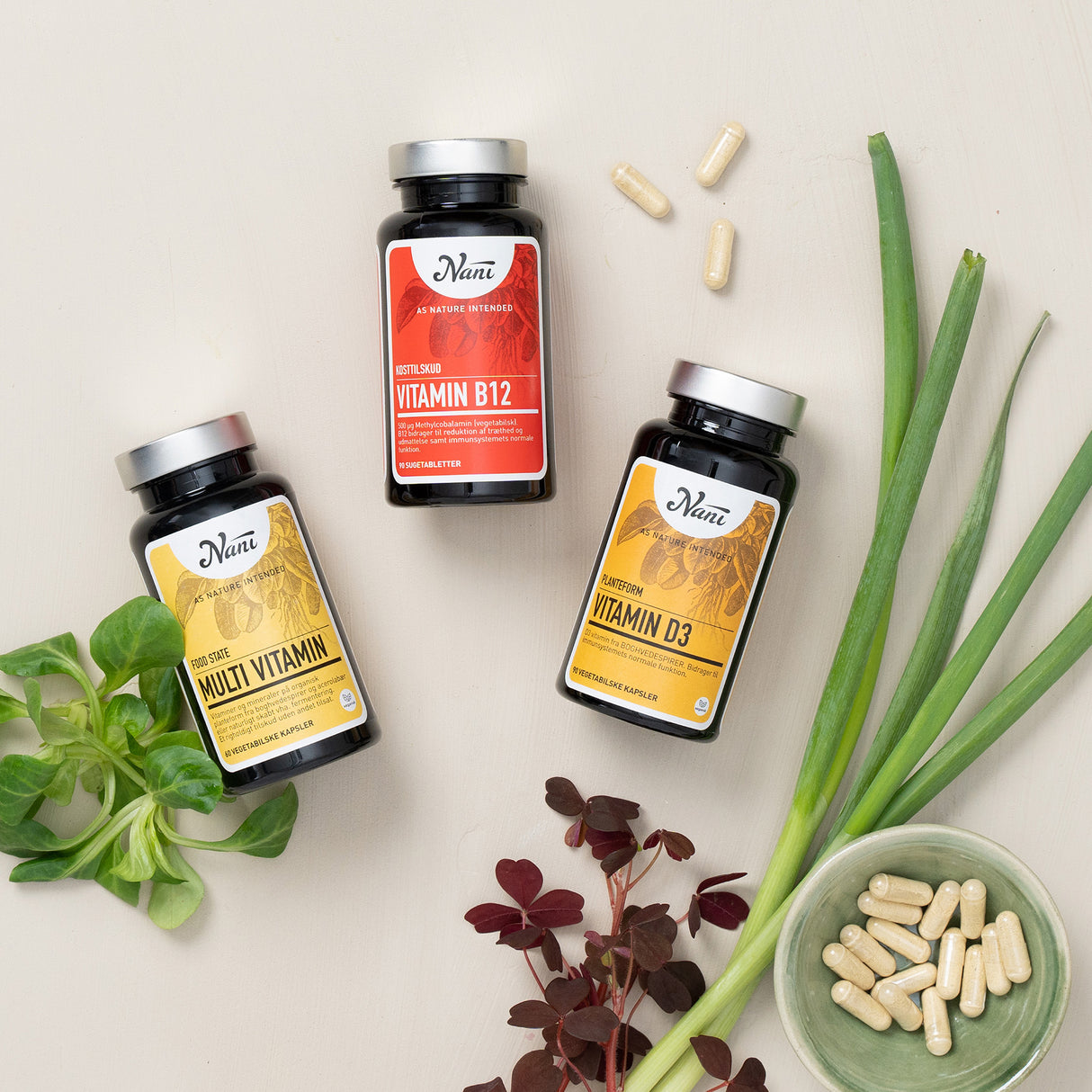 Nani Vitamin B12 Kosttilskudd | 90 tabletter fra Nani