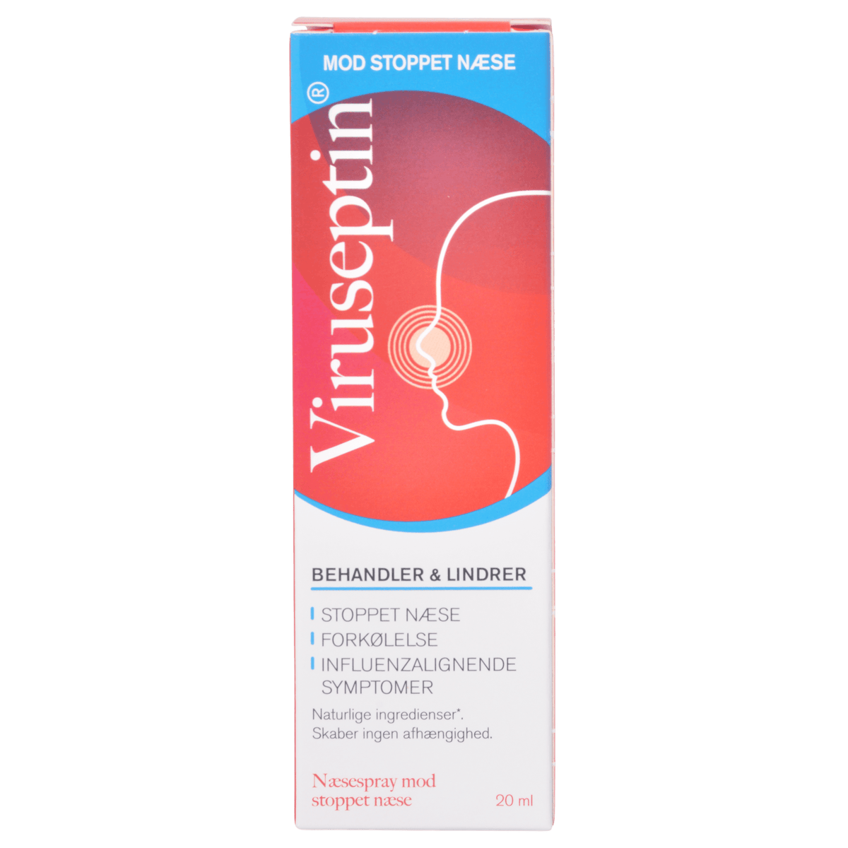 Viruseptin nesespray mot tett nese | 20 ml fra Karo Pharma
