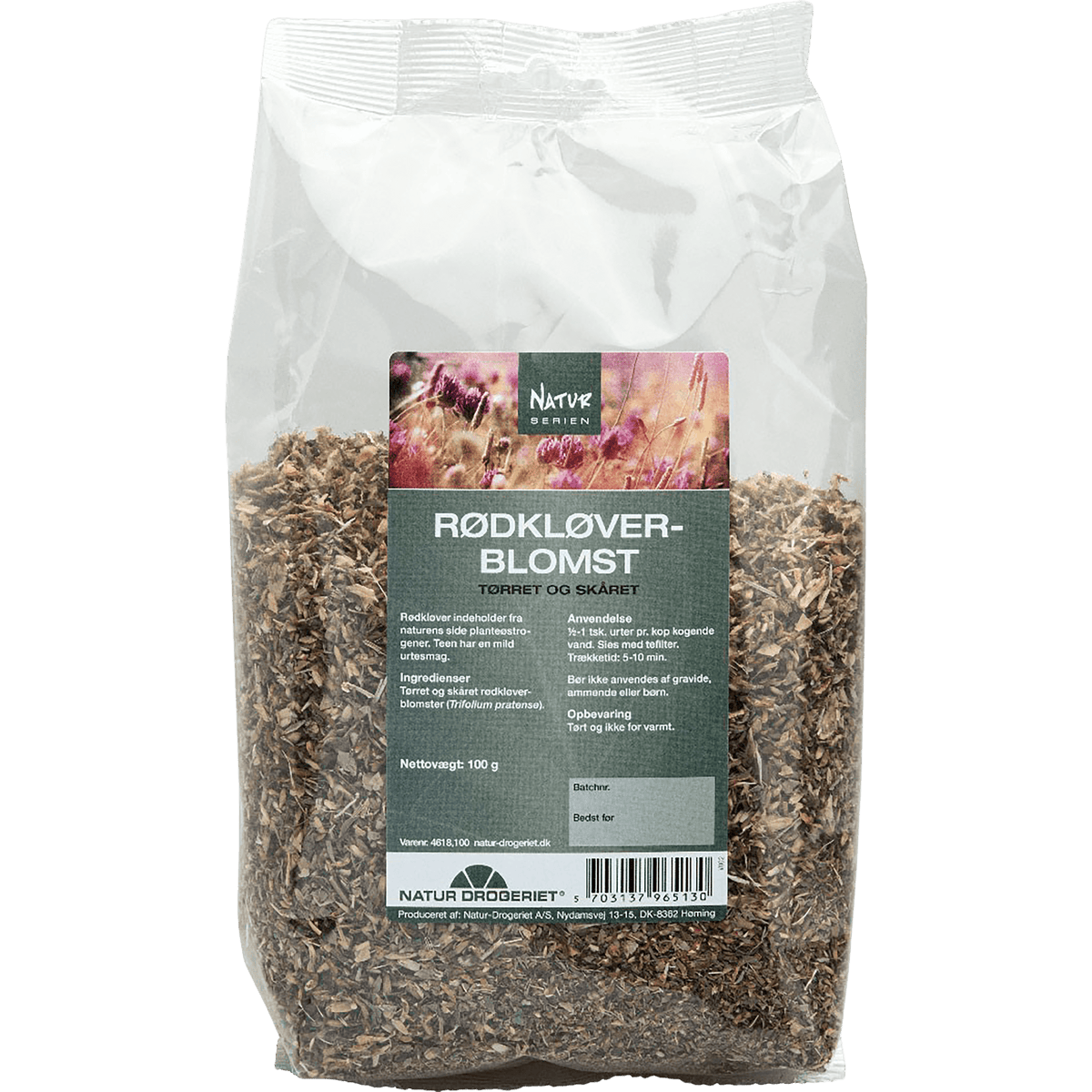 Natur-Drogeriet Tørkede Rødkløverblomster | 100 g.