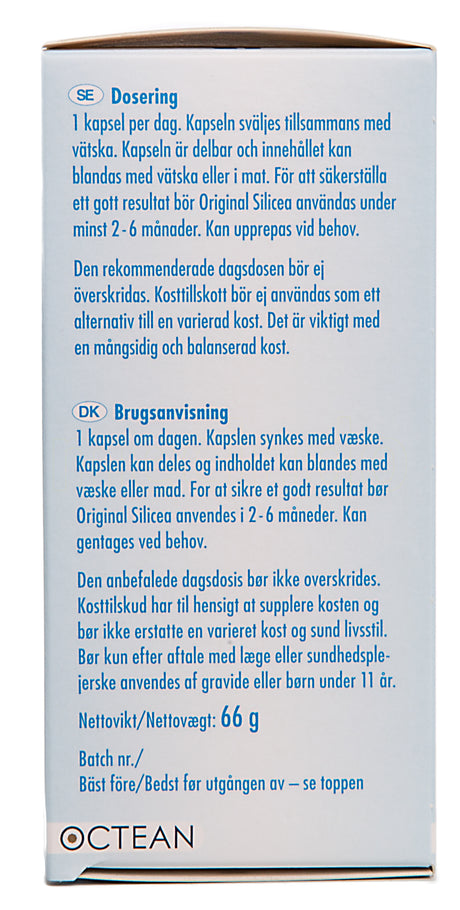 Original - Hår, hud & negler fra Silicea