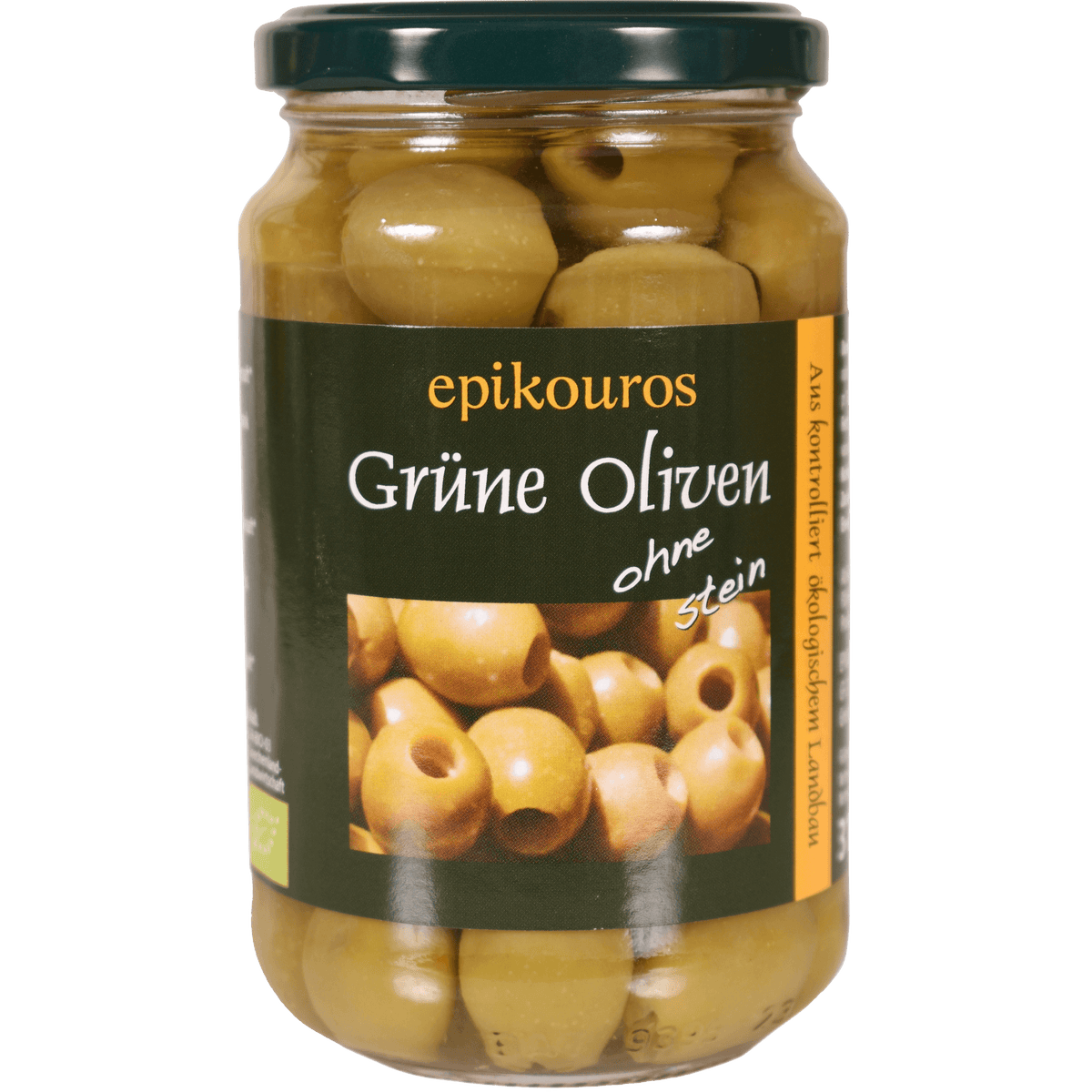 Rømer Oliven Grønne u.sten Gresk Økologisk | 315 g
