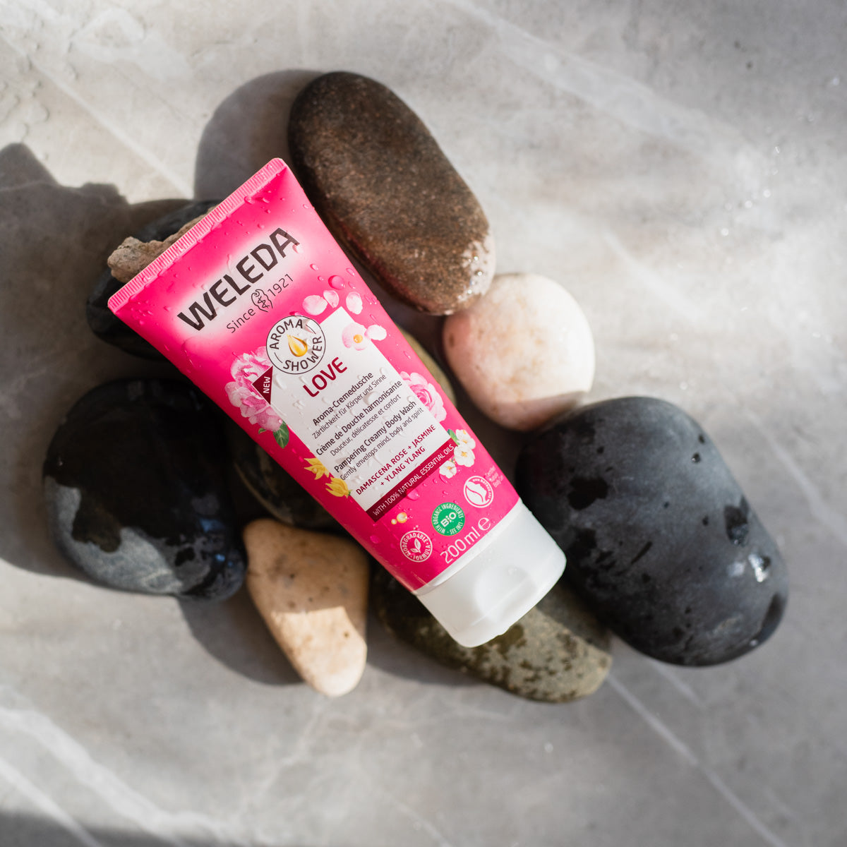 Aroma Shower Love Dusjsåpe fra Weleda