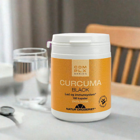 Curcuma Black med Gurkemeie og Sort Pepper Øko fra Natur-Drogeriet