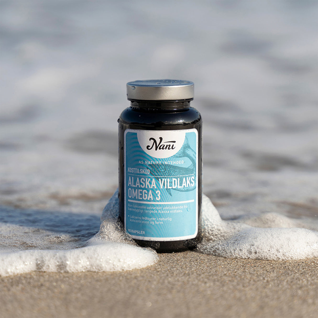 Nani Omega 3 Ren Lakseolje | 90 Kapsler fra Nani