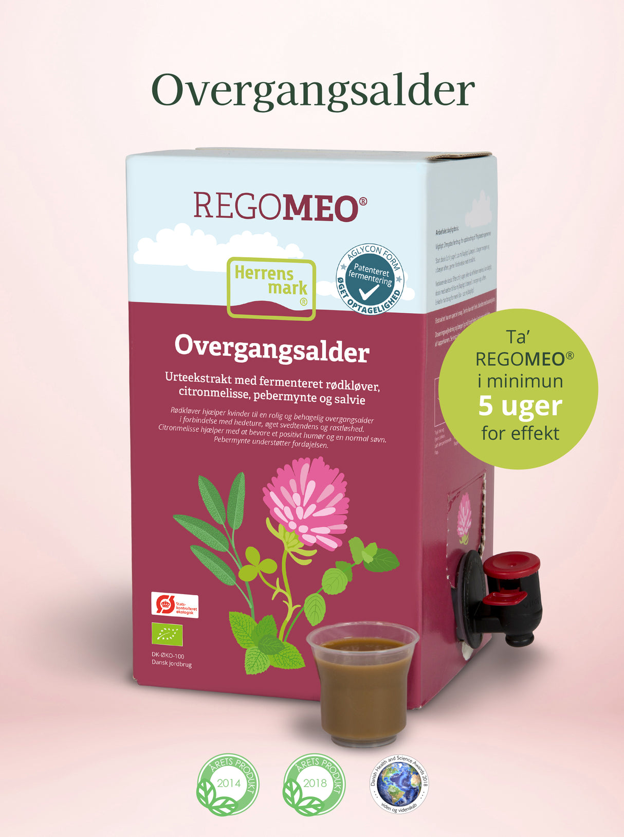 REGOMEO Rødkløverekstrakt fra Herrens Mark