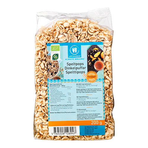 Speltpops Øko fra Urtekram