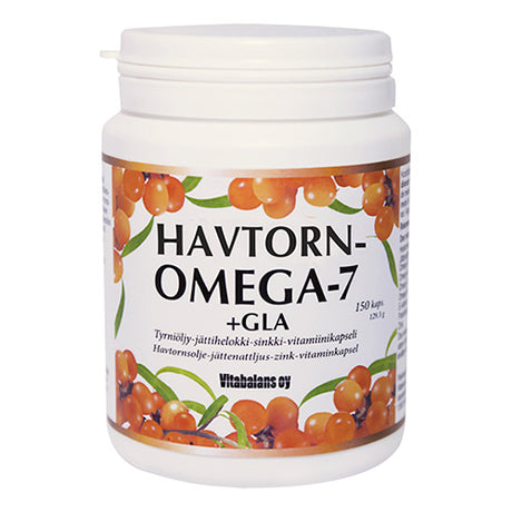 Havtorn Omega 7 + GLA fra Vitabalans