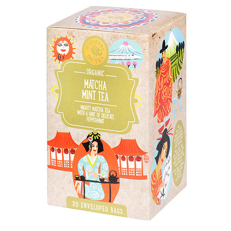 Matcha Mint Te Økologisk fra Ministry Of Tea