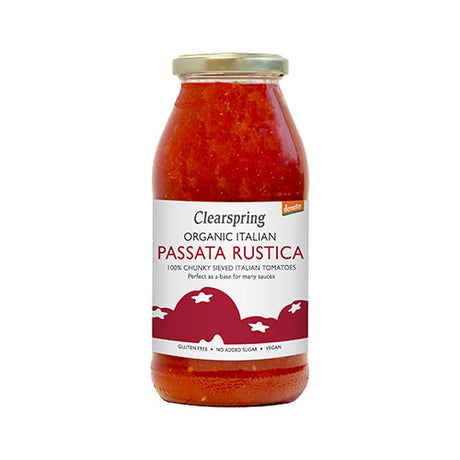 Tomatpure Rustica (Passata) Øko - Glutenfri fra Clearspring