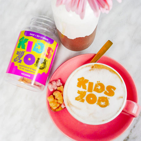 Kalk + D Vitamin fra Kids Zoo