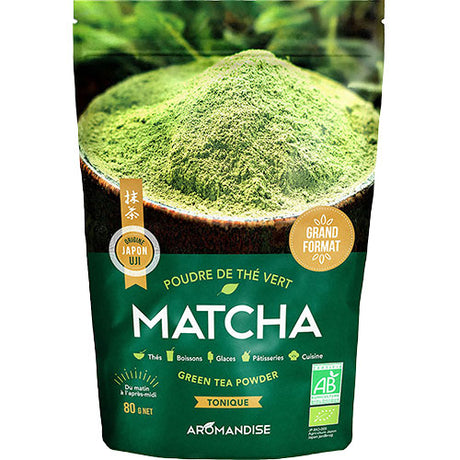 Aromandise Matcha Grøn Te Pulver Ø | 80 gr fra Aromandise