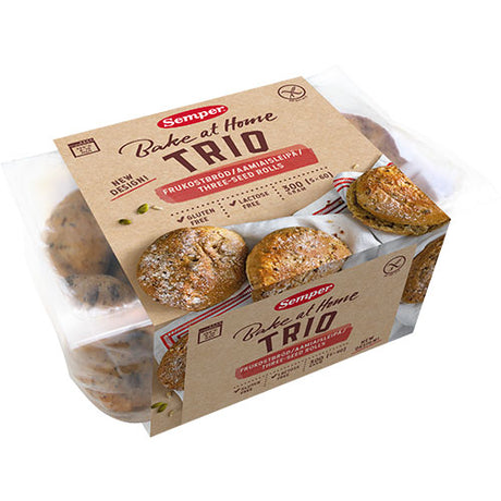 Semper Brød Trio Glutenfri Semper | 300 gr fra Semper