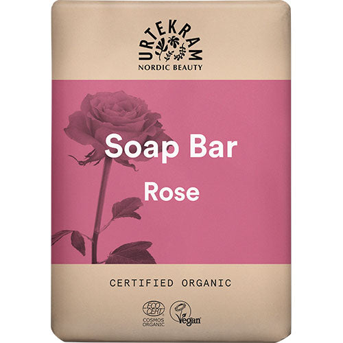 Urtekram Rose Soap Bar | 100 GR fra Urtekram