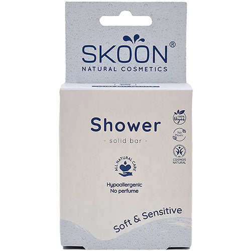 Skoon Solid Shower Bar Soft Sensitive | 90 gr fra Skoon