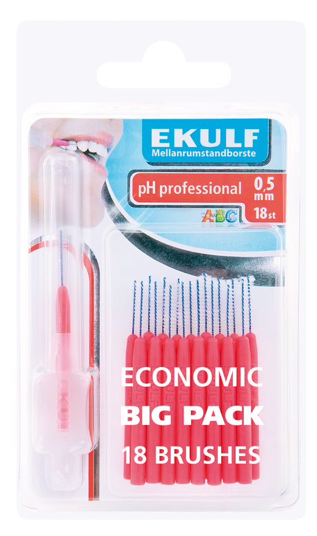 PH Professional 0,5mm Mellomromsbørste fra Ekulf