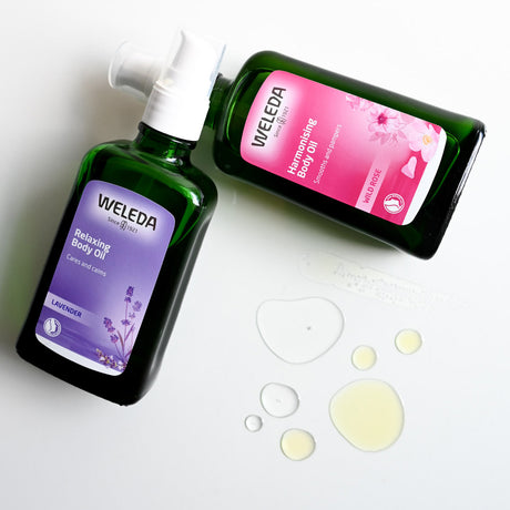 Lavender Relaxing Body Oil fra Weleda