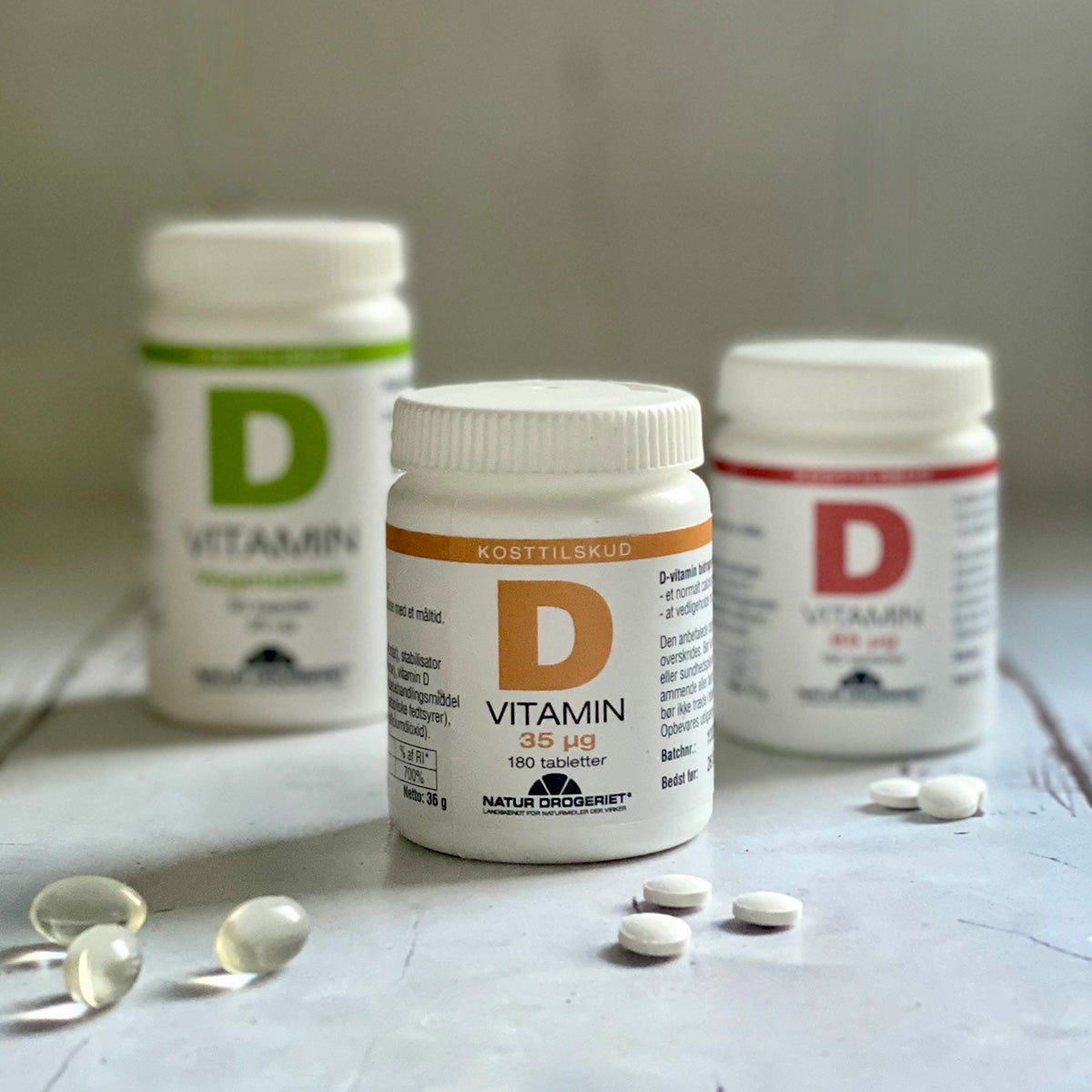 D3-vitamin 35 Ug fra Natur-Drogeriet