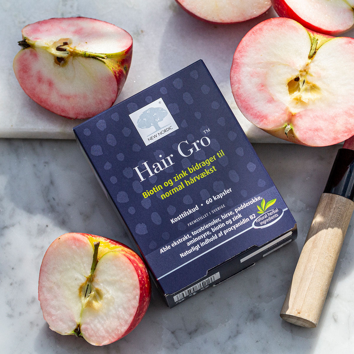 New Nordic Hair Gro | 60 kapsler fra New Nordic