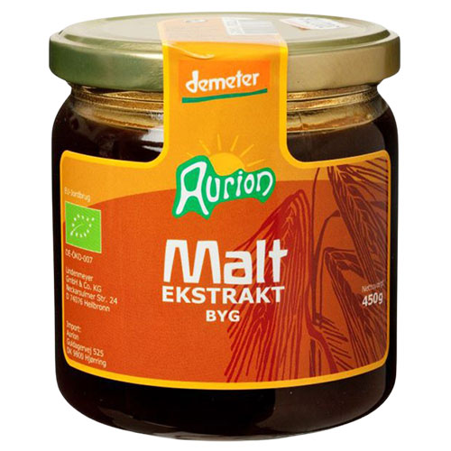 Maltekstrakt Øko Demeter fra Aurion