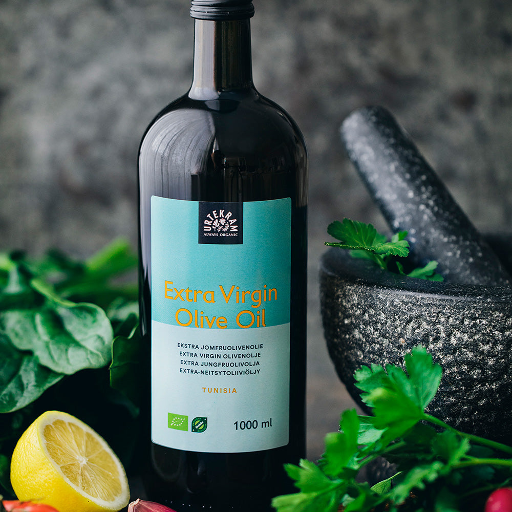 Ekstra Jomfru Olivenolje Øko fra Urtekram