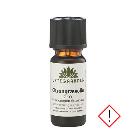 Sitrongressolje Økoko fra Urtegaarden