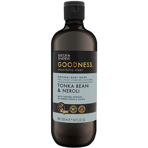 Goodness Tonka Bean & Neroli Body Wash fra Baylis & Harding Goodness