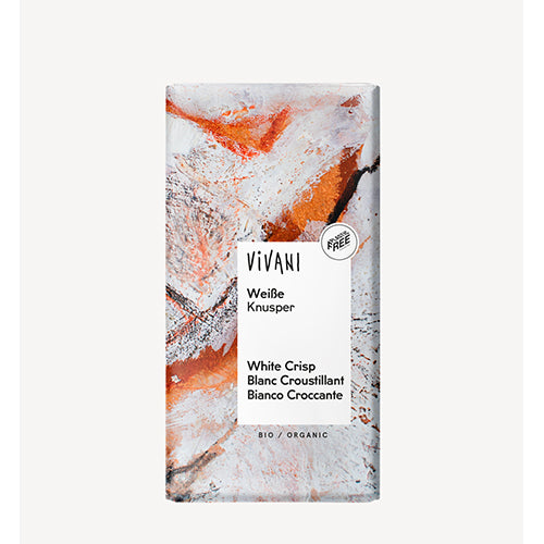 Hvit Sjokolade Med Crisp Ø fra Vivani