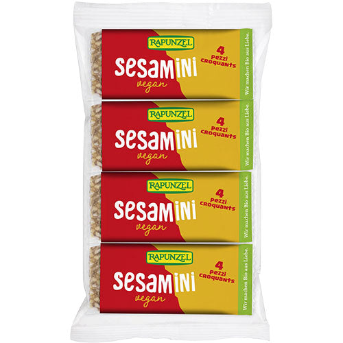 Sesambar m. sjoko multipack Øko (4x27gr) fra Rapunzel